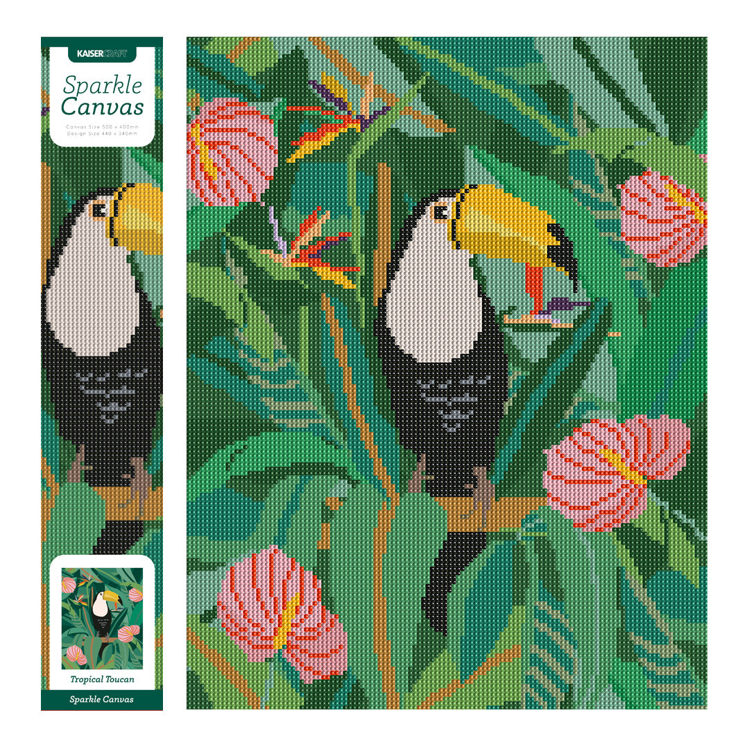 Sparkle Kits 40 x 50cm - Tropical Toucan